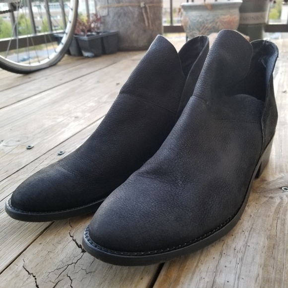 Eileen Fisher Vero Cuolo Nubuck Ankle Boots Bootie - Picture 5 of 8